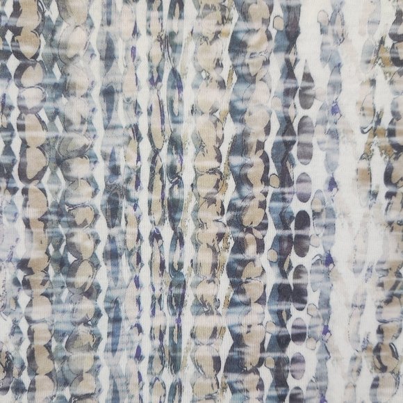 Chico's Python Print Sequin Dressy Tank Top Sz 3 Chico's - Picture 5 of 7